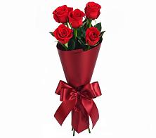 Букет 5 Красных роз Эдлесс Лав #REPLACE_PRED# Краснооктябрьский