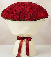 Букет 101 Красная роза Милано #REPLACE_PRED# Краснооктябрьский