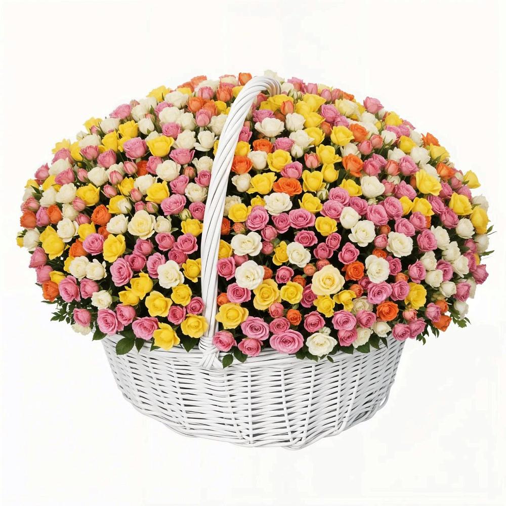 Премиум букет из: Розы в Краснооктябрьский