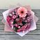 Букет цветов из: Розы, Герберы и Хризантемы в Краснооктябрьский