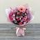 Букет цветов из: Розы, Герберы и Хризантемы в Краснооктябрьский