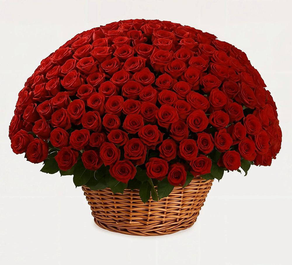 Премиум букет из: Розы в Краснооктябрьский