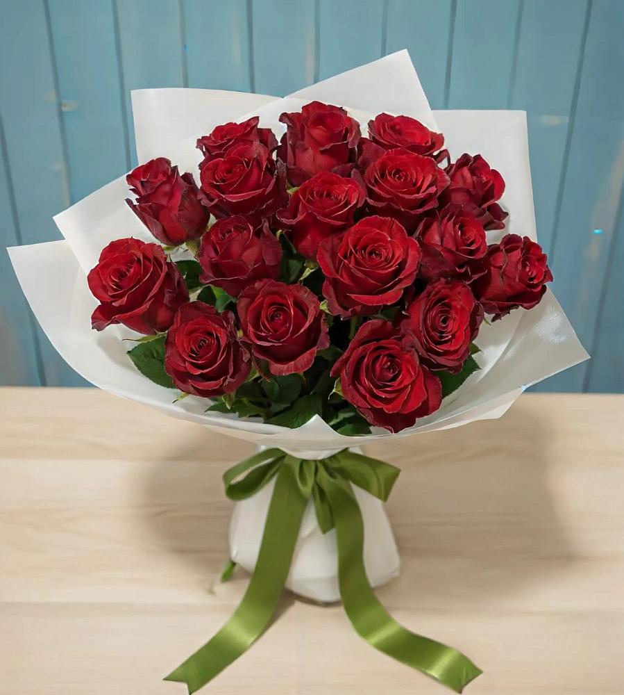 Букет Красные розы в Краснооктябрьский