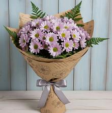 Букет цветов из:  Хризантемы #REPLACE_PRED# Краснооктябрьский