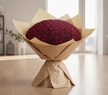 Букет 101 Красная роза #REPLACE_PRED# Краснооктябрьский