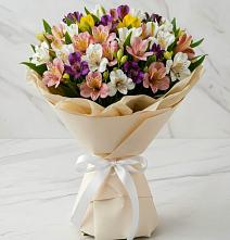 Букет цветов из:  Альстромерии #REPLACE_PRED# Краснооктябрьский