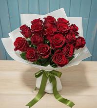 Букет Красные розы в Краснооктябрьский