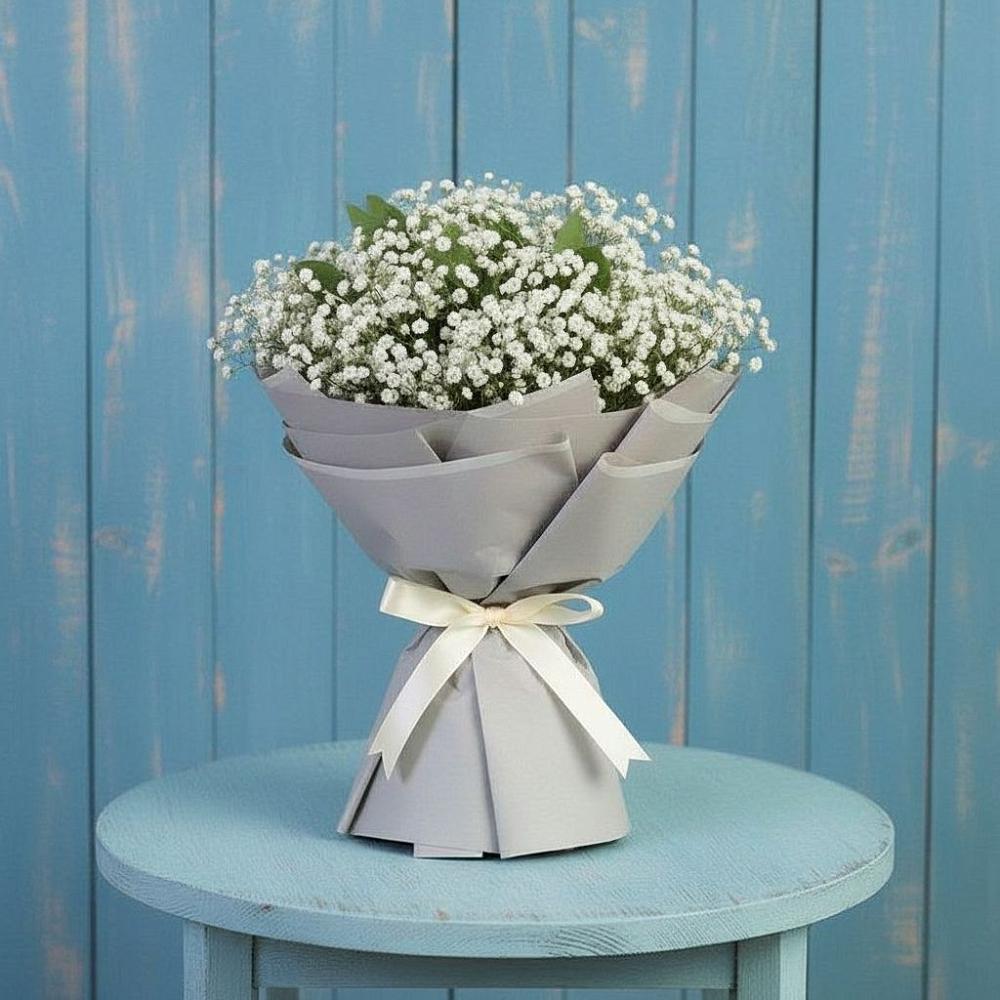 Букет цветов из: Гипсофила в Краснооктябрьский