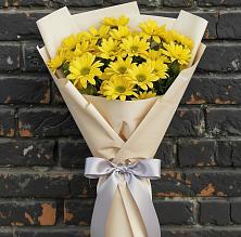 Букет цветов из:  Хризантемы в Краснооктябрьский