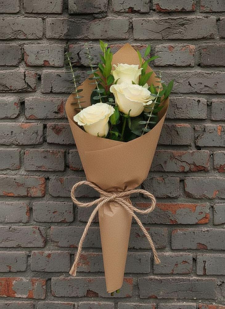 Букет цветов из: Розы в Краснооктябрьский