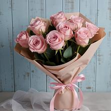 Букет цветов из:  Розы в Краснооктябрьский
