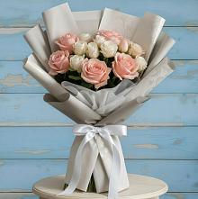 Букет цветов из:  Розы #REPLACE_PRED# Краснооктябрьский