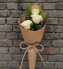 Букет цветов из:  Розы в Краснооктябрьский