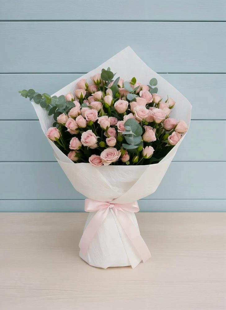 Букет цветов из: Розы в Краснооктябрьский