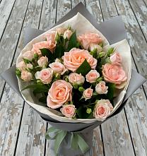 Букет цветов из:  Розы #REPLACE_PRED# Краснооктябрьский