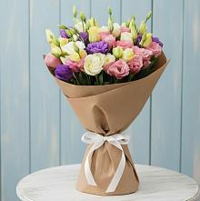 Букет цветов из:  Лизиантусы #REPLACE_PRED# Краснооктябрьский