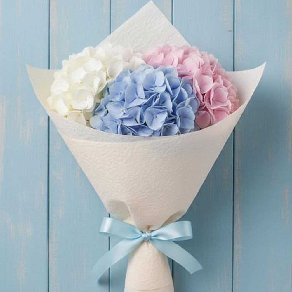 Букет цветов из: Гортензия в Краснооктябрьский